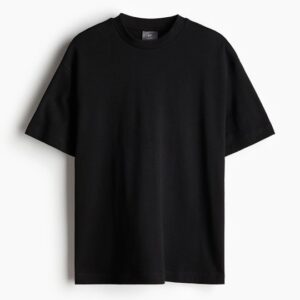 H&M Men Pure Cotton Loose-Fit T-Shirt